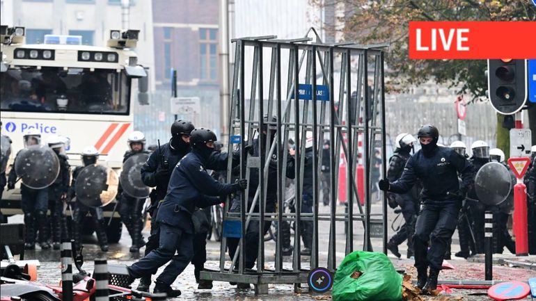 Direct - Manifestation nationale de ce 9 octobre : la manifestation est terminée, mais des casseurs continuent leurs actions au centre-ville