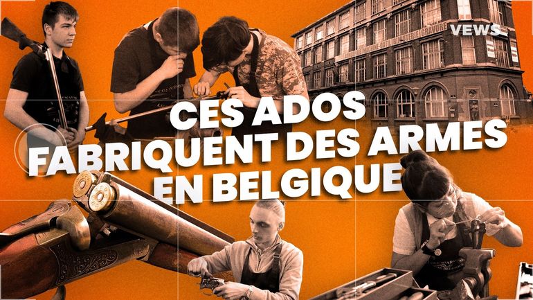 Léon Mignon, l’école liégeoise où des ados apprennent à fabriquer des armes à feu