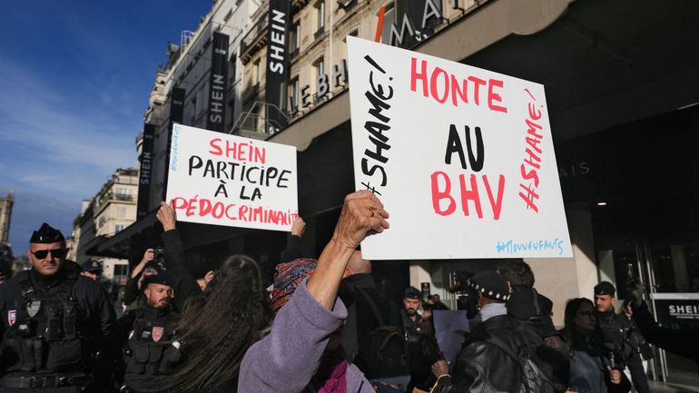 "Plus de 50.000 personnes" à la boutique Shein au BHV malgré les scandales de la marque chinoise