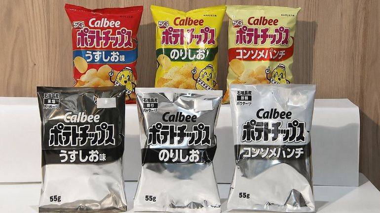 Des chips en noir et blanc symboles de la dépendance du Japon au pétrole du Moyen-Orient