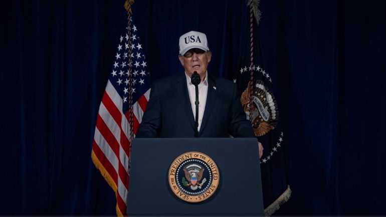 Réécoutez le discours intégral et traduit de Donald Trump annonçant l'attaque sur l'Iran