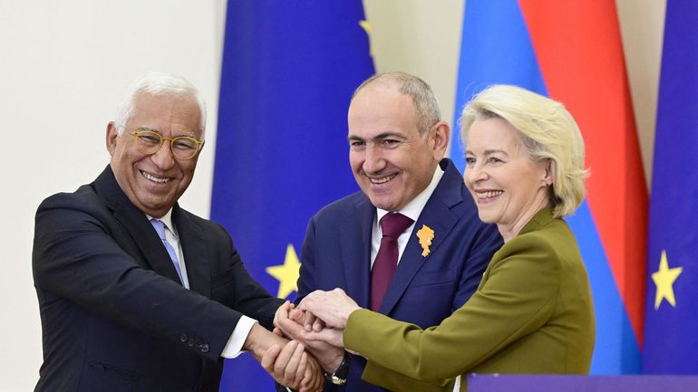 Relation Europe-Arménie : Ursula von der Leyen annonce un soutien de 50 millions d'euros à Erevan