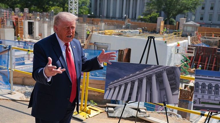 Etats-Unis: la Cour suprême autorise temporairement les travaux pour la salle de bal de la Maison Blanche
