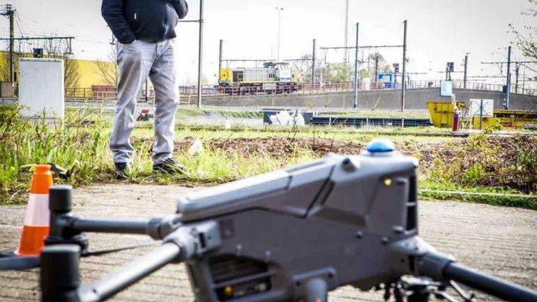 Des drones pour mieux gérer le réseau ferroviaire, notamment en cas d'incidents