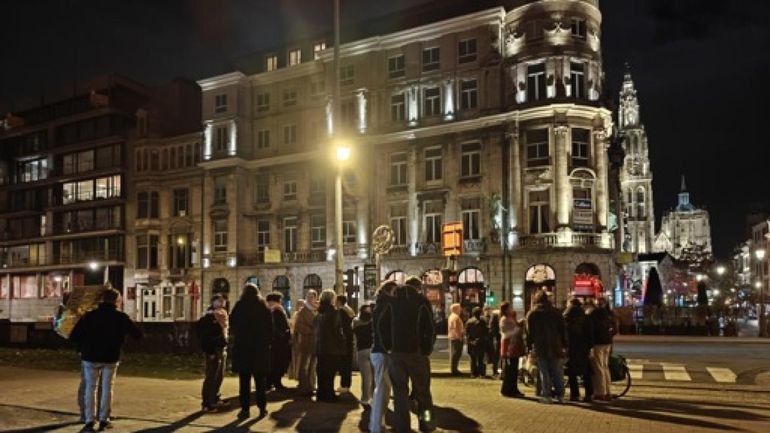 Anvers : la police fait usage d'autopompes lors d'une manifestation pour la Palestine