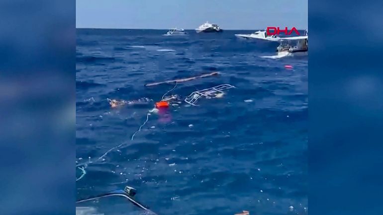 Naufrage d'un Ferry au large de Chypre du Nord : le capitaine du ferry en garde à vue, 20 personnes portées disparues