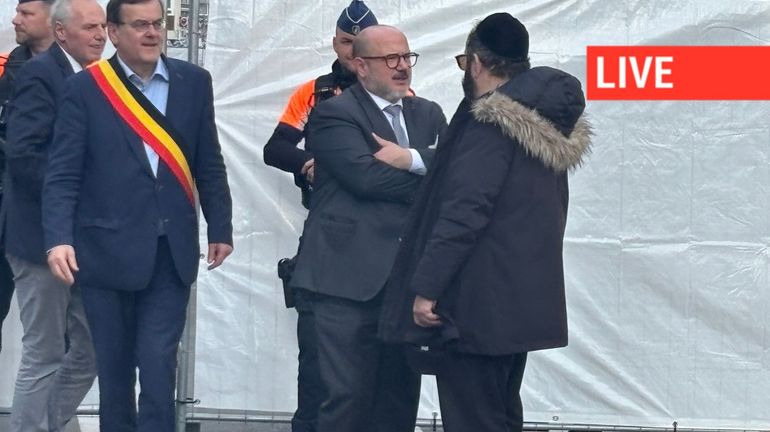 Direct - Explosion devant la synagogue de Liège : le ministre de l'Intérieur, Bernard Quintin (MR) est arrivé en Cité ardente, il fera le point avec les services de sécurité