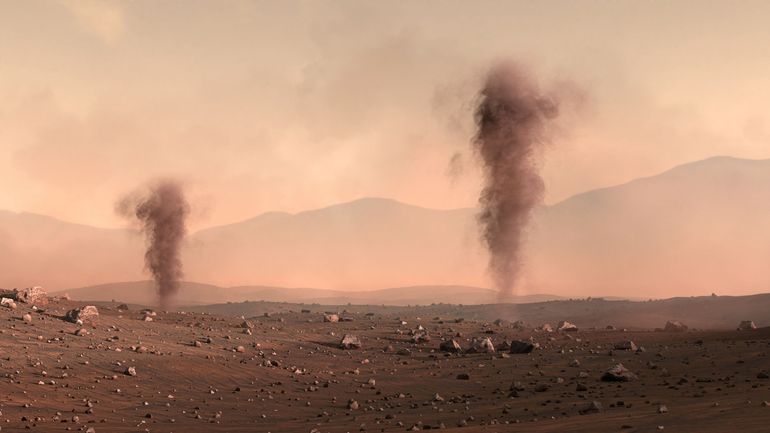 Des décharges électriques détectées pour la première fois sur la planète Mars Des décharges électriques détectées pour la première fois sur la planète Mars