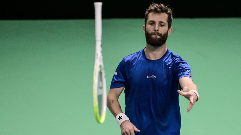 L’improbable coup raté par Corentin Moutet en Coupe Davis : le ridicule ne tue pas mais va laisser des traces