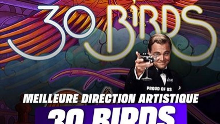 Le jeu "30 Birds", coproduit avec ARTE, s’envole avec le prix de la « Meilleure direction artistique » ! Le jeu "30 Birds", coproduit avec ARTE, s’envole avec le prix de la « Meilleure direction artistique » !