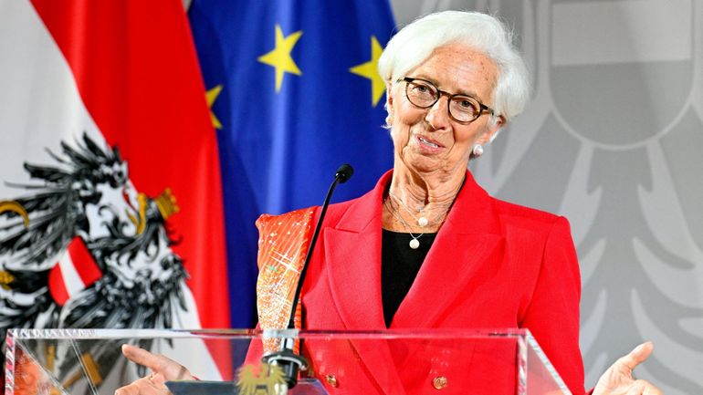 La présidente de la Banque centrale européenne Christine Lagarde quittera ses fonctions en 2027