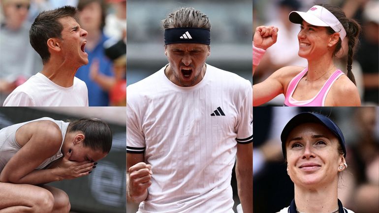 Un favori à l’heure, le nouveau prince et la reine déchue : les faits marquants de ce dimanche à Roland-Garros