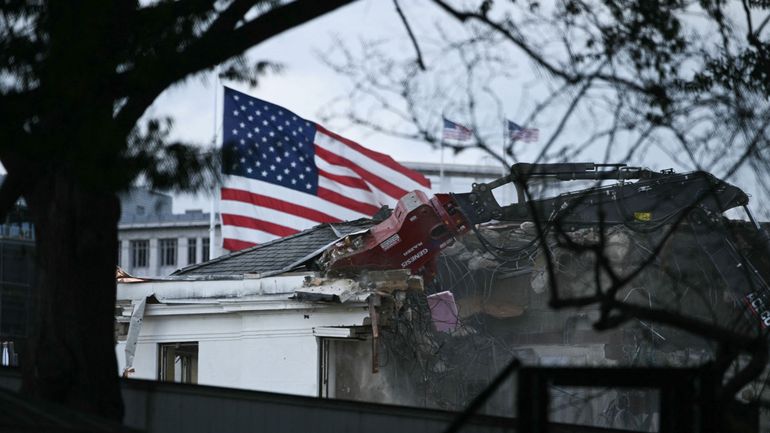 États-Unis : un juge ordonne la suspension de la construction de la salle de bal de Donald Trump à la Maison Blanche