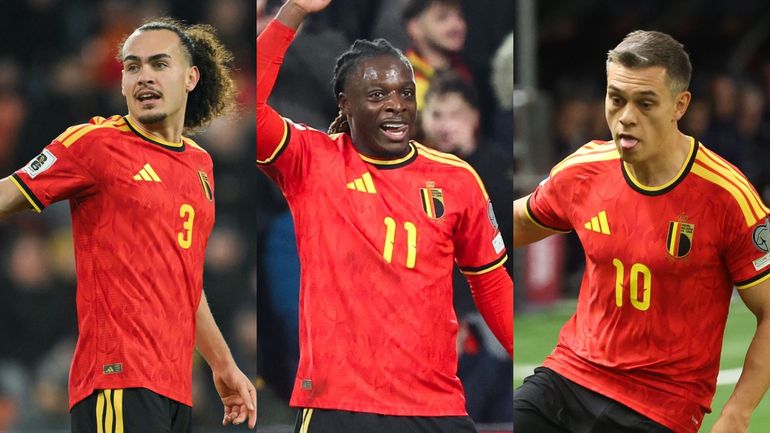 Les Diables en chiffres : Doku en patron, Trossard incompris, la défense pas rassurante