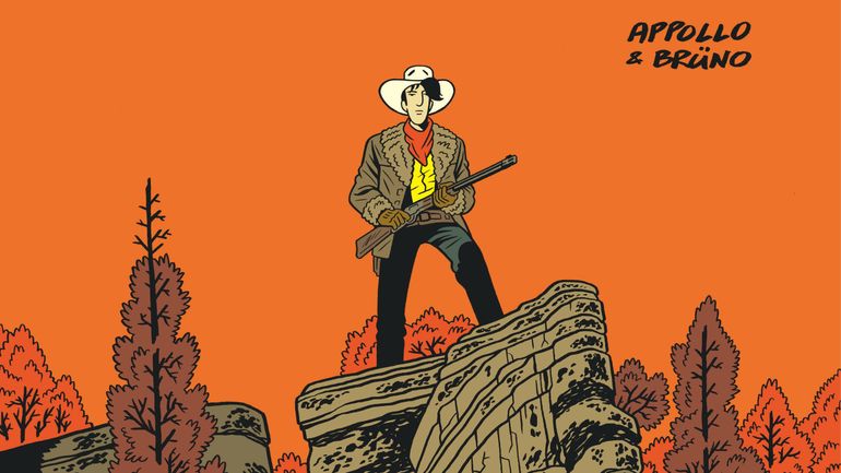 Un Lucky Luke jeune, sans les Dalton ni Jolly Jumper, dans le nouvel album "Dakota 1880"