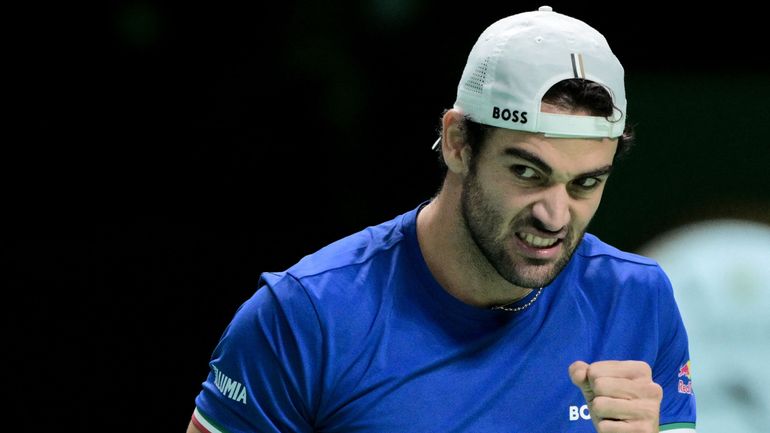 Coupe Davis : l'Italie de Cobolli et Berrettini sera l'adversaire de la Belgique en demi-finale à Bologne