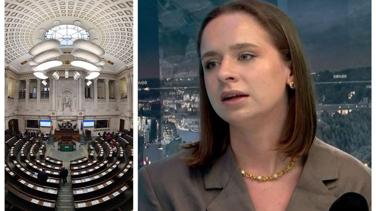 Ouverture du Parlement Jeunesse : « les jeunes ne se doutent pas de tout ce qui est légiféré" remarque la co-présidente Esther Squilbeck