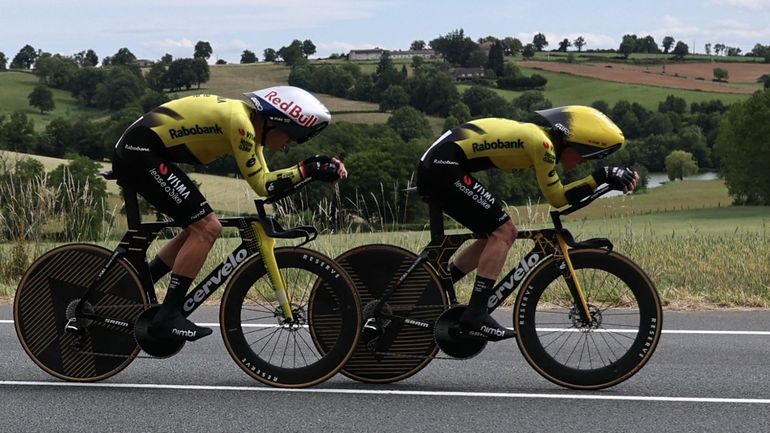 Wout van Aert sur sa méforme : "C’est une journée décevante 