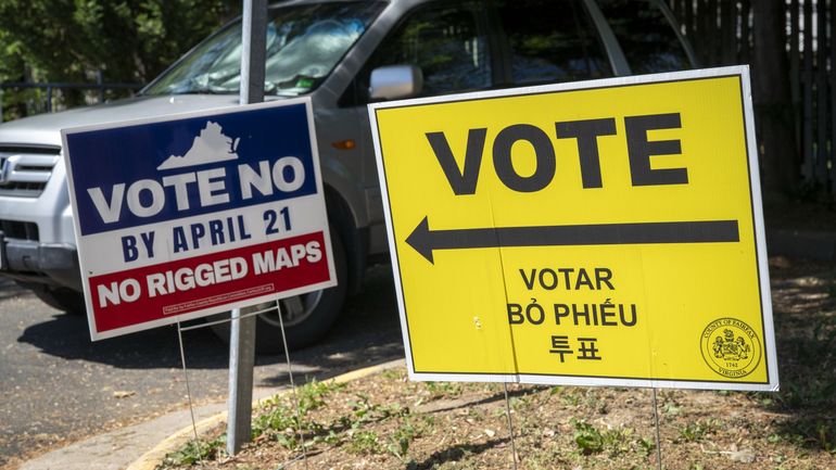 Un jour, une carte : dans l'État américain de Virginie, tracer une carte devient une bataille politique