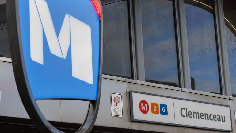 Circulation des métros interrompue sur les lignes 2 et 6 suite à une intrusion sur les voies à Clemenceau :