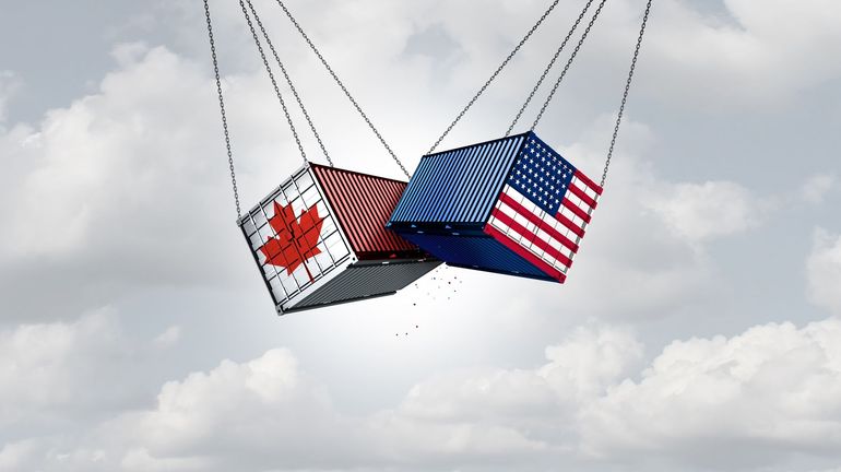 Droits de douane : les États-Unis et le Canada ne finalisent pas d'accord, le Canada va appliquer les mêmes taxes
