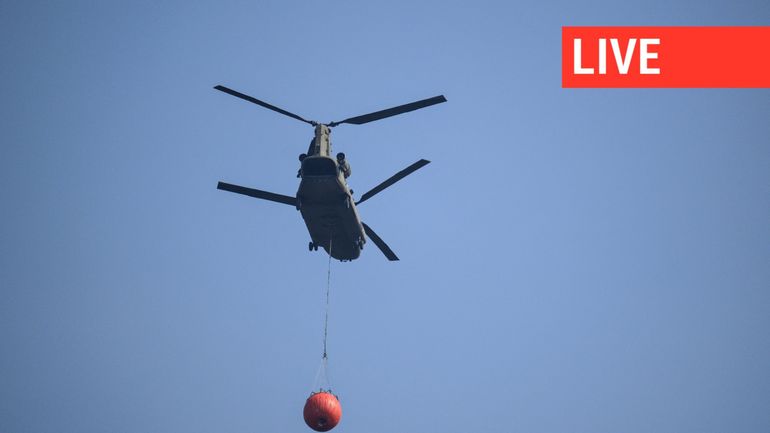 Direct - Incendie dans les Hautes Fagnes : 3000 hectares brûlés, les hélicoptères Chinook néerlandais en action, les fronts de Jalhay et Montjoie sous contrôle
