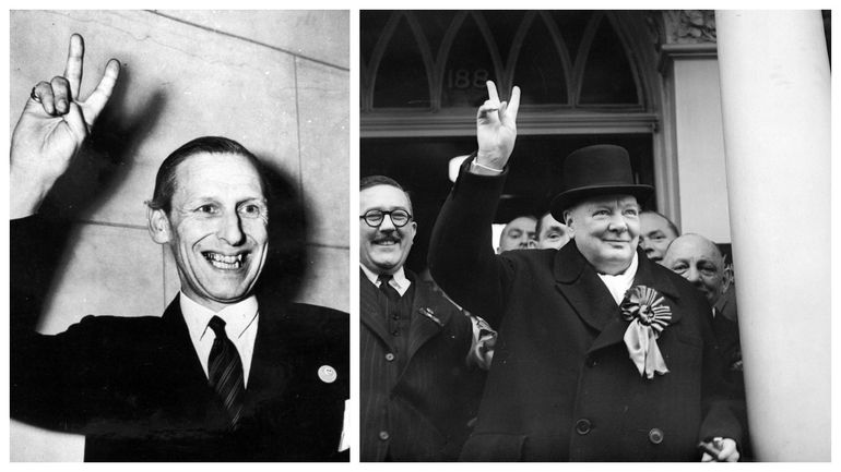 Derrière le "V de la victoire" se cache... un Belge : retour sur l'histoire de ce signe qui célèbre la victoire contre l'Allemagne nazie