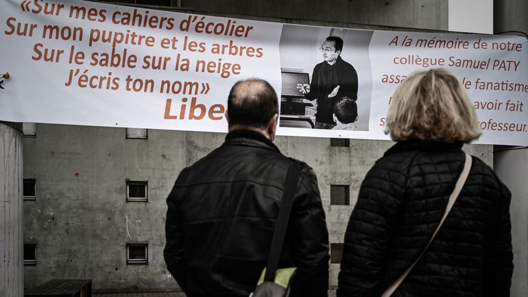 Procès Paty en appel: entre six et 15 ans d'emprisonnement prononcés contre quatre hommes