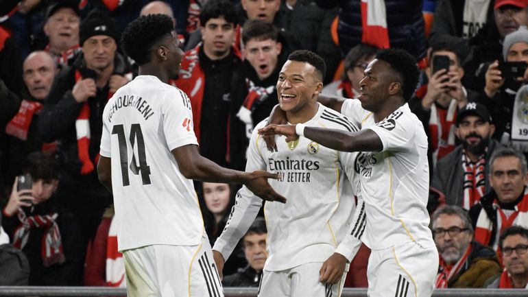 Le Real Madrid corrige Bilbao à San Mamés avec un doublé de Kylian Mbappé