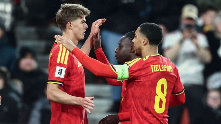 Direct vidéo - Belgique – Liechtenstein : De Ketelaere se mêle à la fête et plante un doublé (7-0)