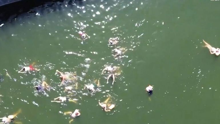 Les Belges invités à plonger dans les rivières pour réclamer une eau plus propre