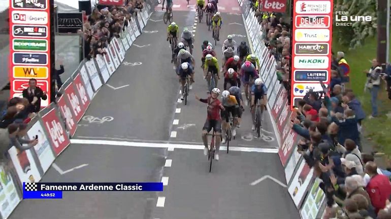Arnaud De Lie renoue avec la victoire sur la Famenne Ardenne Classic