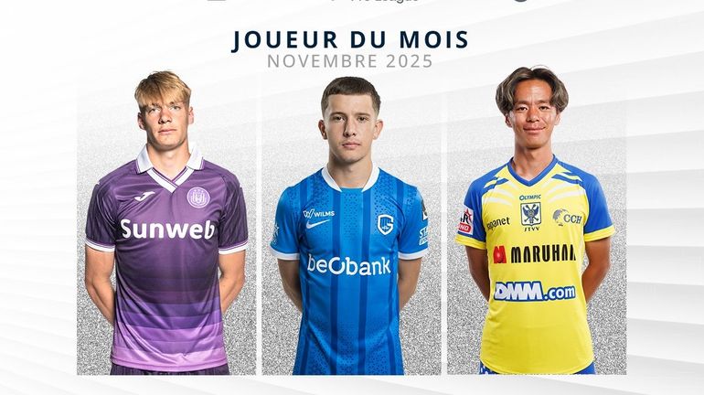 Nathan De Cat, Kostantinos Karetsas ou Ryotaro Ito : qui sera élu joueur du mois de novembre en Pro League ? Nathan De Cat, Kostantinos Karetsas ou Ryotaro Ito : qui sera élu joueur du mois de novembre en Pro League ?