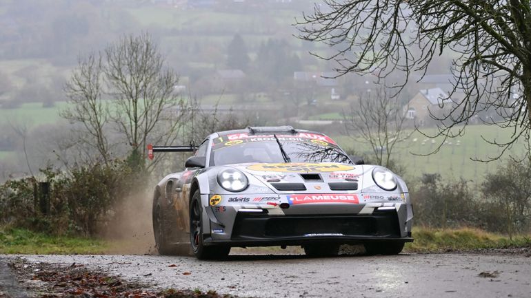 BRC, Spa Rally : Cédric Cherain offre un triplé à la Porsche 992 Rally GT, Tom Heindrichs brillant troisième