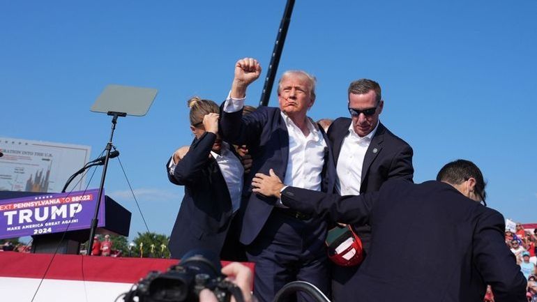 "Beaucoup de gens en ont après moi, n'est-ce pas ?" Donald Trump est le président américain ayant subi le plus de tentatives d'assassinat