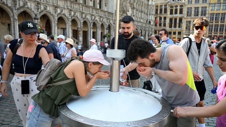 35,3°C à Uccle : ce vendredi est la journée la plus chaude de l'année