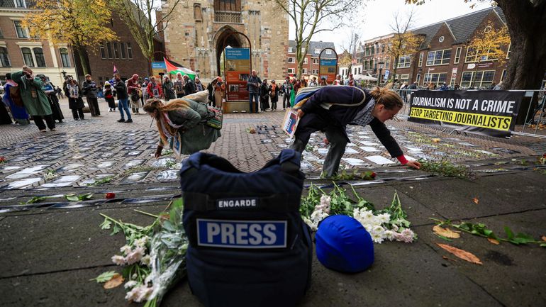 67 journalistes tués depuis un an dans le monde, dont près de la moitié à Gaza, selon RSF 67 journalistes tués depuis un an dans le monde, dont près de la moitié à Gaza, selon RSF