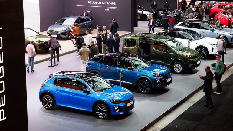 Près de 350.000 visiteurs pour la 102e édition du Salon de l'Auto à Bruxelles Salon de l'Auto