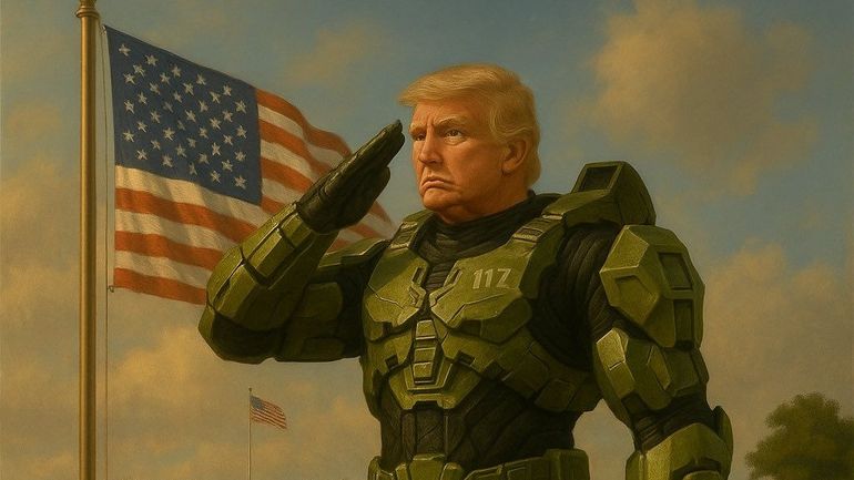 "Ça me rend vraiment malade" : le co-créateur des jeux "Halo" dénonce leur utilisation dans les campagnes anti-immigration de Donald Trump "Ça me rend vraiment malade" : le co-créateur des jeux "Halo" dénonce leur utilisation dans les campagnes anti-immigration de Donald Trump