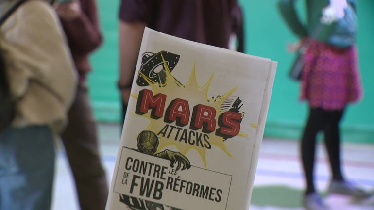 "Mars Attacks" : la riposte des écoles face aux mesures d'économies dans l'enseignement en Fédération Wallonie-Bruxelles