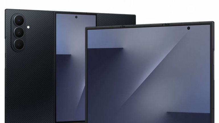 Samsung dévoile le Galaxy Z TriFold, son smartphone pliable en trois qui ne sera pas disponible en Belgique Samsung dévoile le Galaxy Z TriFold, son smartphone pliable en trois qui ne sera pas disponible en Belgique