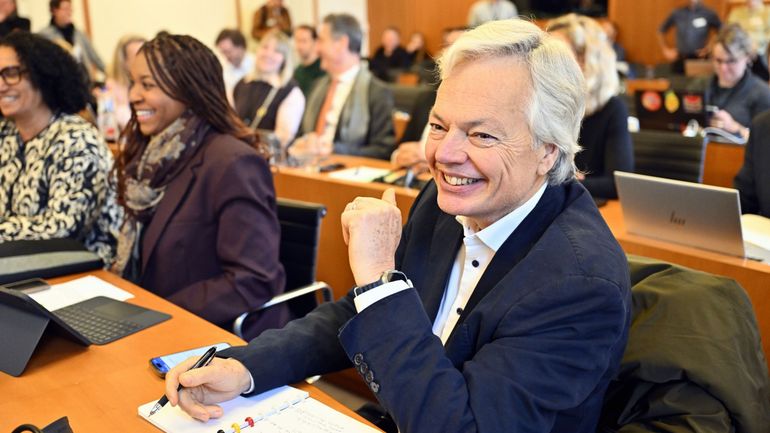 Commission spéciale métro 3 : première apparition publique de Didier Reynders depuis un an Commission spéciale métro 3 : première apparition publique de Didier Reynders depuis un an