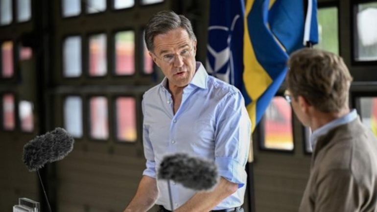 Guerre en Ukraine : de nombreux pays de l'Otan "ne dépensent pas assez" pour l'Ukraine, estime Mark Rutte