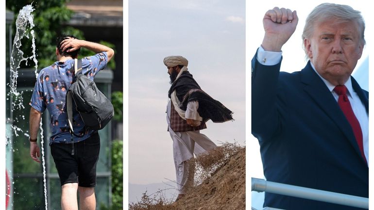 Le récap du mardi 23 juin : activation du "plan national forte chaleur", délégation talibane à Bruxelles et livre-enquête sur la présidence "impériale" de Trump