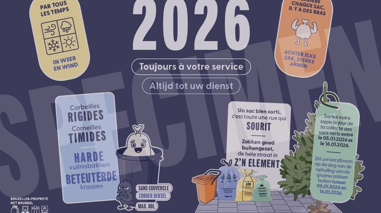 C'est l'heure des étrennes : Bruxelles Propreté prend des mesures pour éviter les arnaques