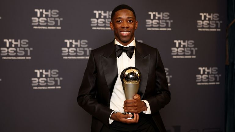 Best FIFA Awards : Après le Ballon d’Or, Ousmane Dembélé remporte le trophée "The Best" Best FIFA Awards : Après le Ballon d’Or, Ousmane Dembélé remporte le trophée "The Best"