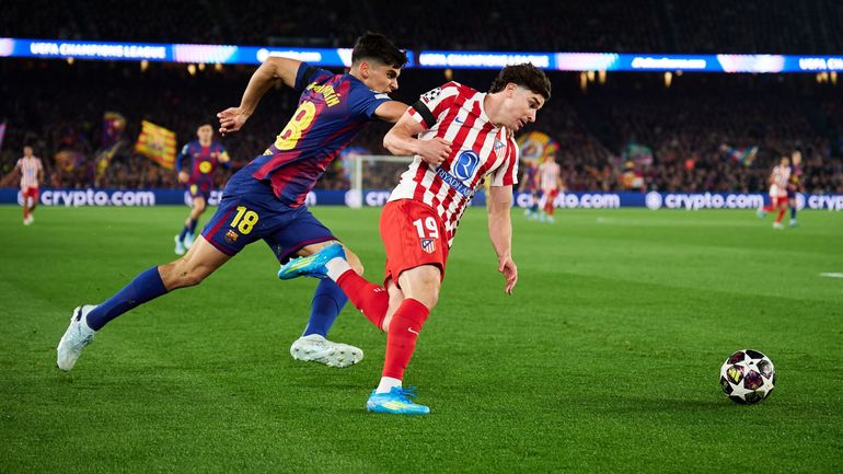 Direct commenté Champions League, FC Barcelone - Atlético de Madrid : 0-2, Alexander Sorloth sans pitié pour les 10 Barcelonais