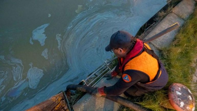 Fuite de pétrole dans le port d'Anvers : une enquête est lancée, les opérations de nettoyage sont "sous contrôle"