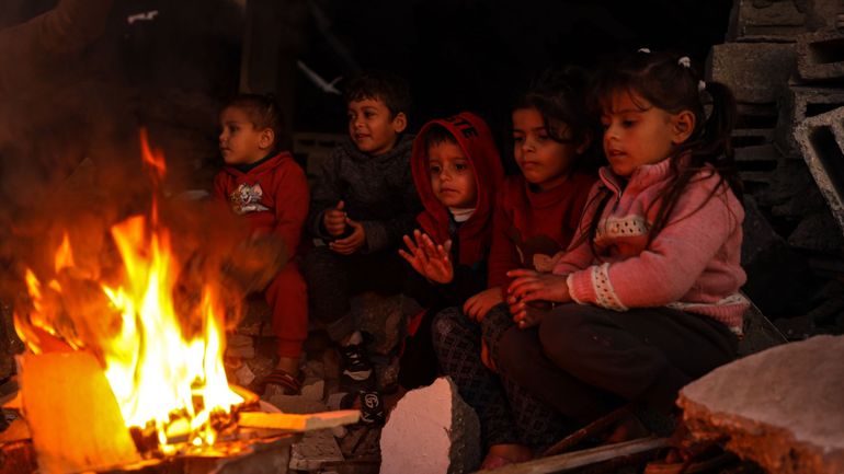 Guerre au Proche-Orient : la pluie et le vent hivernal viennent s’ajouter aux conditions de vie déjà compliquées des Gazaouis