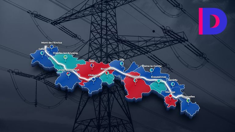 La ligne à très haute tension de la Boucle du Hainaut, un tracé politique ?